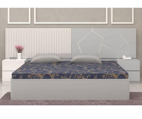 Aiden Bedroom Set - Aiden Full Hydraulic Bed with 4 Door Wardrobe and Dresser Unit