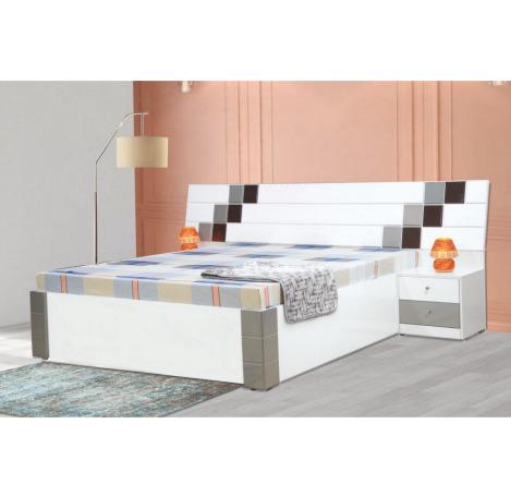 Pearl Hydraulic Storage Bed With Side Tables