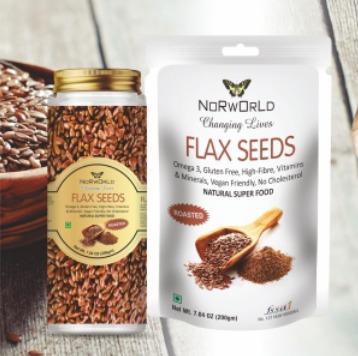 Roasted Flax Seeds 200gms 