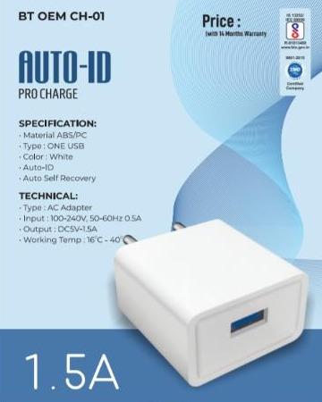 Auto ID Pro Charge 1.5A