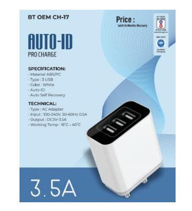 Auto ID Pro Charge 3.5A