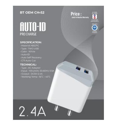Auto ID Pro Charge 2.4A
