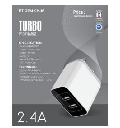 Turbo Pro Charge 2.4A