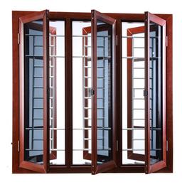 Steel Casement Windows ( Wooden Finish )