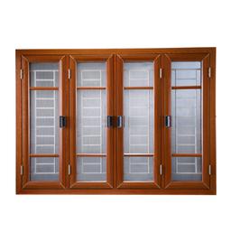 Steel Casement Windows ( Wooden Finish )