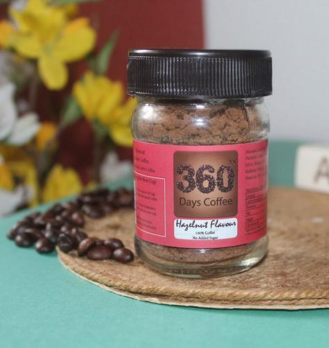 360 Days Coffee Hazelnut Jar 25gm