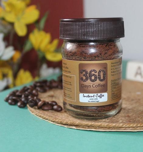 360 Days Coffee Instant Coffee Jar 25gm