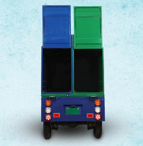 Electric Garbage Collection Vehicle