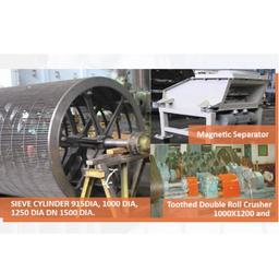 Crushers & Sieves for various Infrastructural, Coal & Mining Plants
