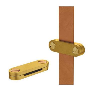 DC Tape Clip Brass (Available in Aluminum)