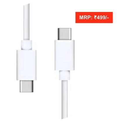 USB CABLE 33W Type C to Type C Model: WCC33