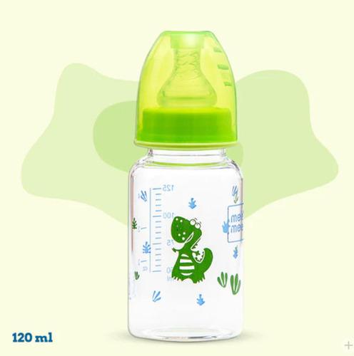 Mee Mee Milk-Safe Premium Glass Feeding Bottle with Anti-Colic Teat | 4oz