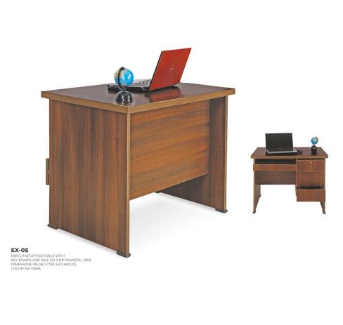 OFFICE FURNITURE - OFFICE TABLE 01 WITH FIX 3 DRAWER