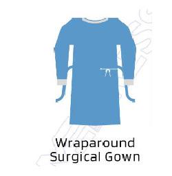 Wraparound Surgical Gown