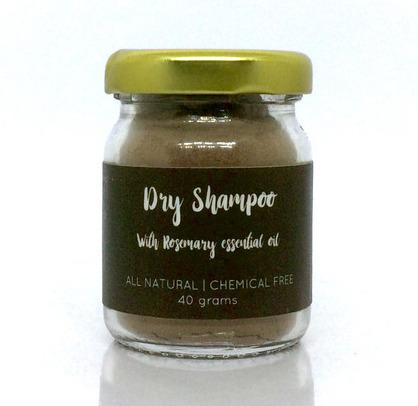 Natural Rosemary Dry Shampoo