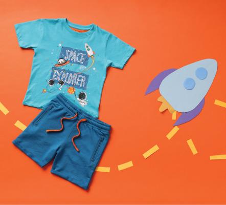 THE TOTLE SPACE EXPLORER INTERACTIVE T-SHIRT