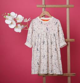 THE TOTLE BLUSHY BUSH LONG AND FLOWY DRESS