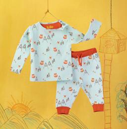 THE TOTLE SLEEPY FOX LONG SLEEVE T-SHIRT