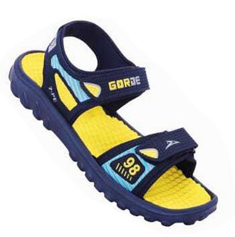 KGF-03 Navy And Yellow Sandal