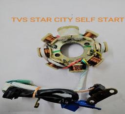 TVS Star City Self Start Stator Assemebly