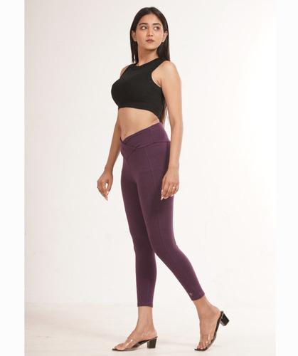 Plum Ankle Length Tights