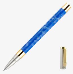 Jenico-103 Blue Marble Roller Pen