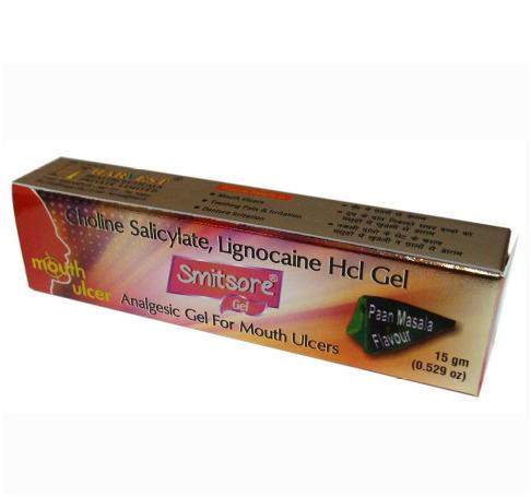 Smitsore Analgesic Gel For Mouth Ulcer