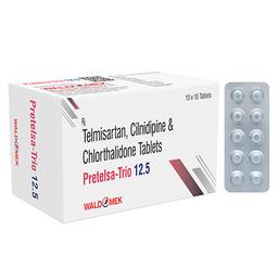 Telmisartan Cilnidipine And Chlorthalidone Tablets