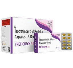 10mg Isotretinoin Soft Gelatin Capsules IP