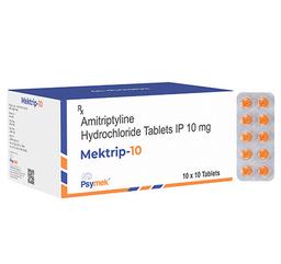 10mg Amitriptyline Hydrochloride Tablets IP