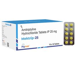 25mg Amitriptyline Hydrochloride Tablets IP