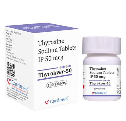 50mcg Thyroxine Sodium Tablets IP