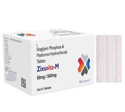 Sitagliptin Phosphate And Metformin Hydrochloride Tablets