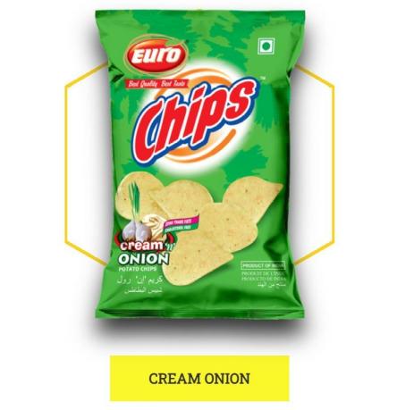 Cream Onion Chips
