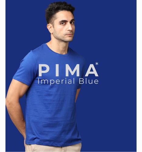 T- SHIRTS Round Neck Imperial Blue