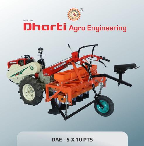 DAE-5x10 PTS Row Power Tiller Seed Drill with Seat (With Power Tiller)