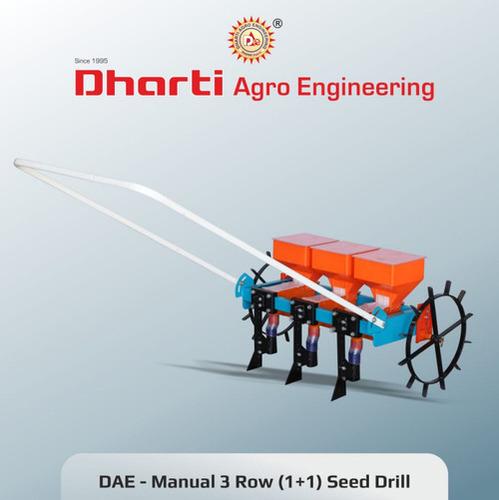 DAE - Manual 3 Row (1+1) Seed Drill