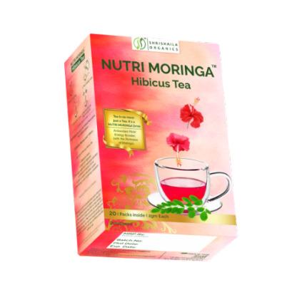 Moringa Hibiscus tea