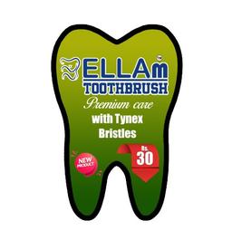 ELLAm TOOTHBRUSH Premium Care with Tynex Bristles