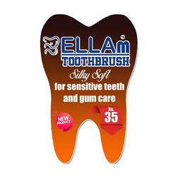 ELLAm TOOTHBRUSH Silky Soft for sensitive teeth and gum care