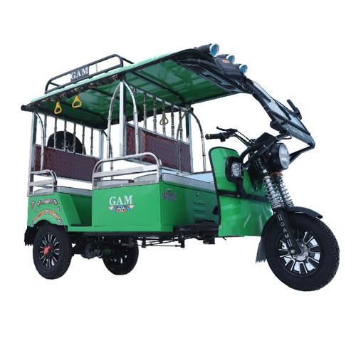 Green E-Rickshaw