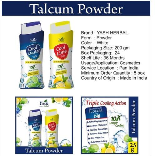 Cool Lime Talcum Powder