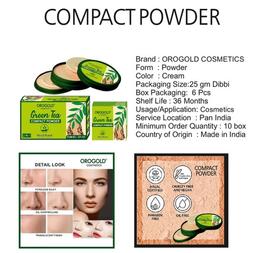 Green Tea Face Compact Powder