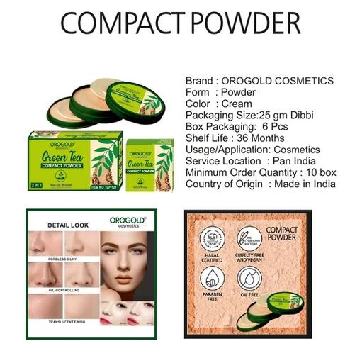 Green Tea Face Compact Powder