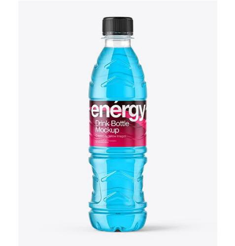Energy Drink Bottle Mockup 