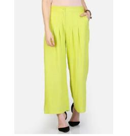 Ladies Plain Polyester Palazzo