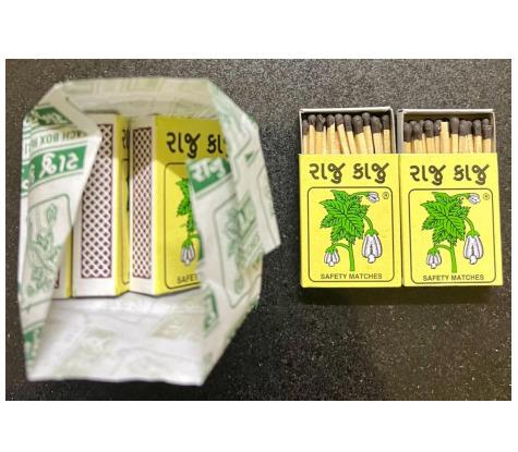 Raju Kaju Safety Matches