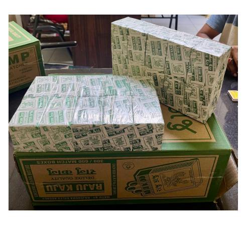 Raju Kaju Safety Matches