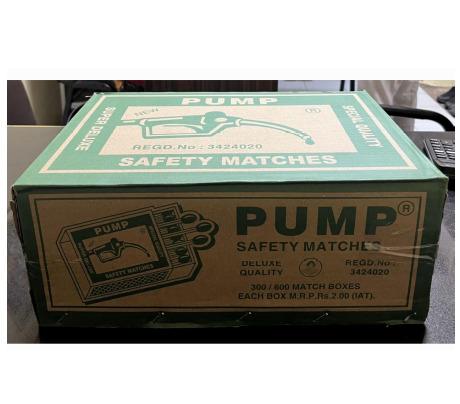 Pump Safety Matches