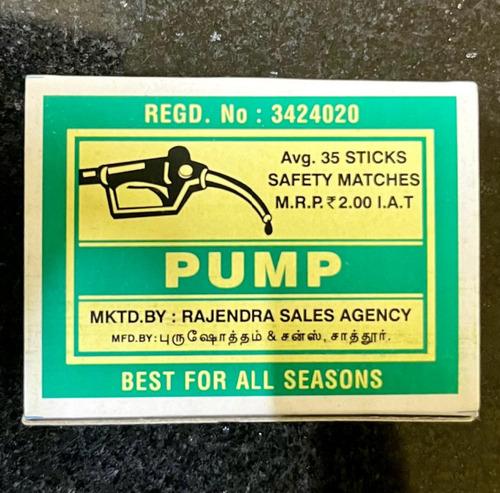 Pump Safety Matches
